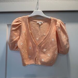 For Love & Lemons Callie cropped cardigan